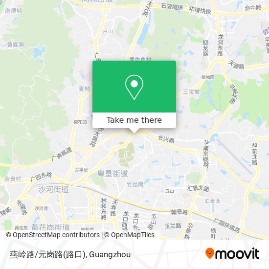 燕岭路/元岗路(路口) map