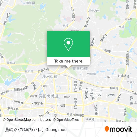 燕岭路/兴华路(路口) map