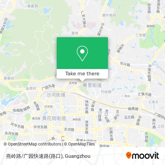 燕岭路/广园快速路(路口) map