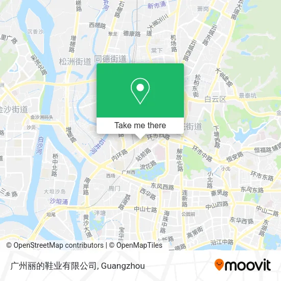 广州丽的鞋业有限公司 map