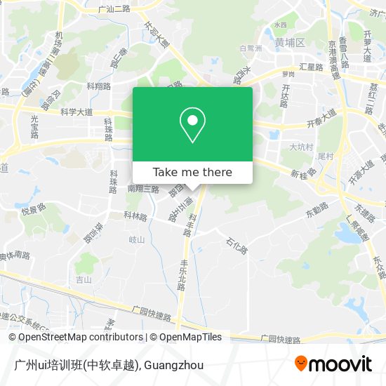 广州ui培训班(中软卓越) map