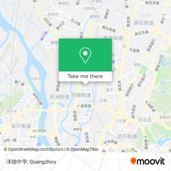 泽德中学 map
