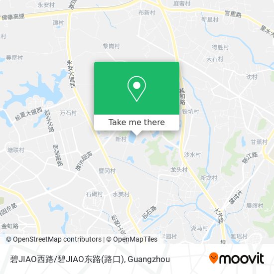 碧JIAO西路/碧JIAO东路(路口) map