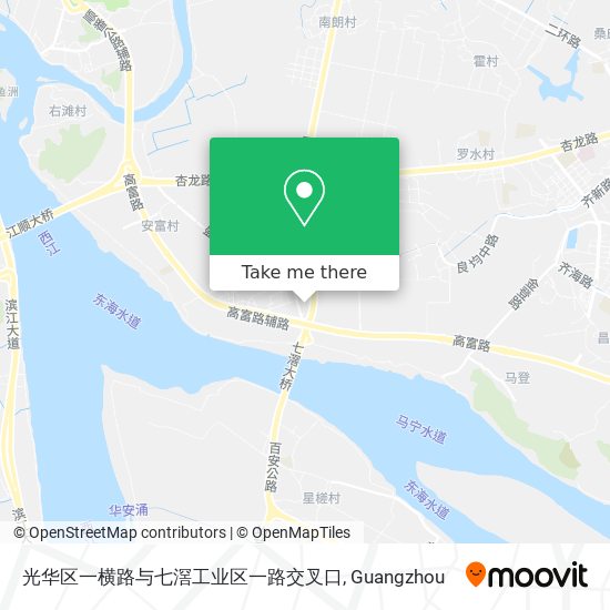 光华区一横路与七滘工业区一路交叉口 map