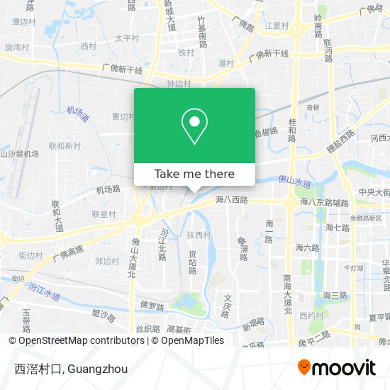 西滘村口 map