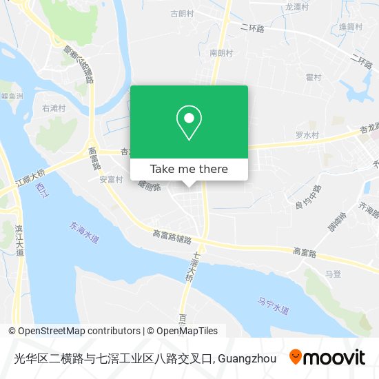 光华区二横路与七滘工业区八路交叉口 map