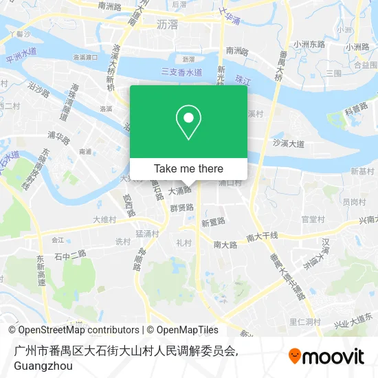 广州市番禺区大石街大山村人民调解委员会 map