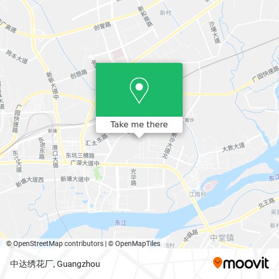 中达绣花厂 map
