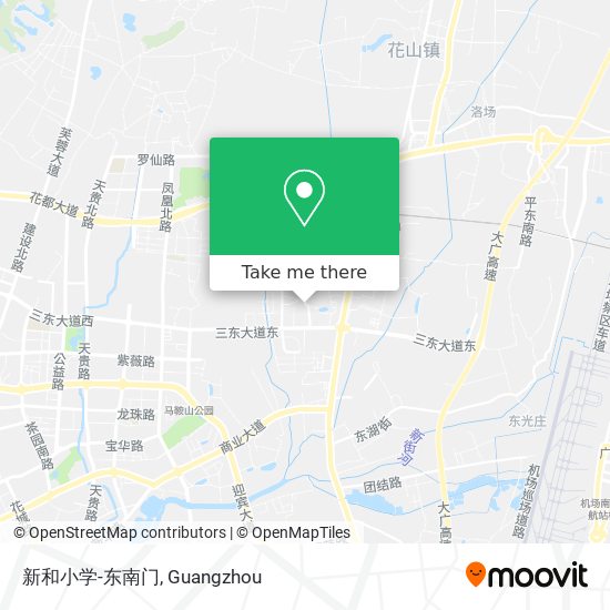 新和小学-东南门 map