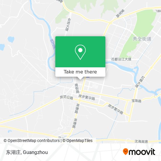 东湖庄 map