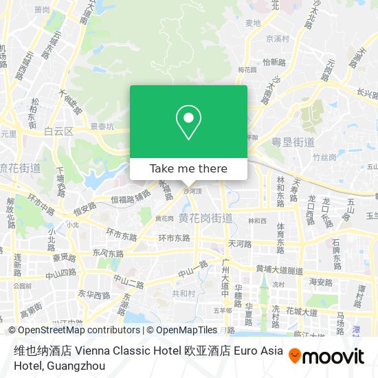 维也纳酒店 Vienna Classic Hotel 欧亚酒店 Euro Asia Hotel map