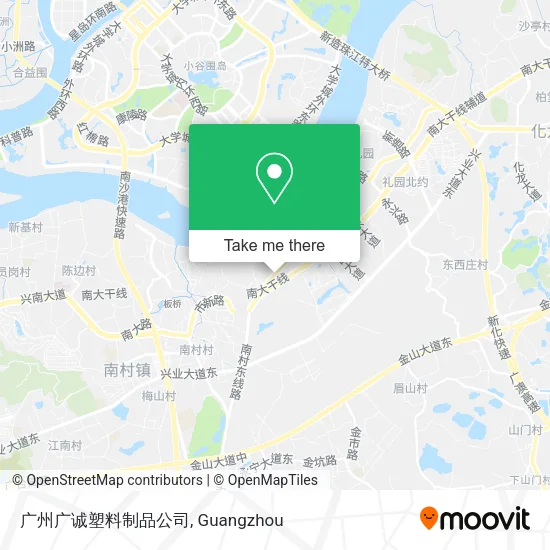 广州广诚塑料制品公司 map