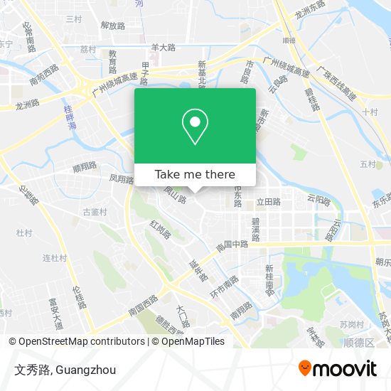 文秀路 map