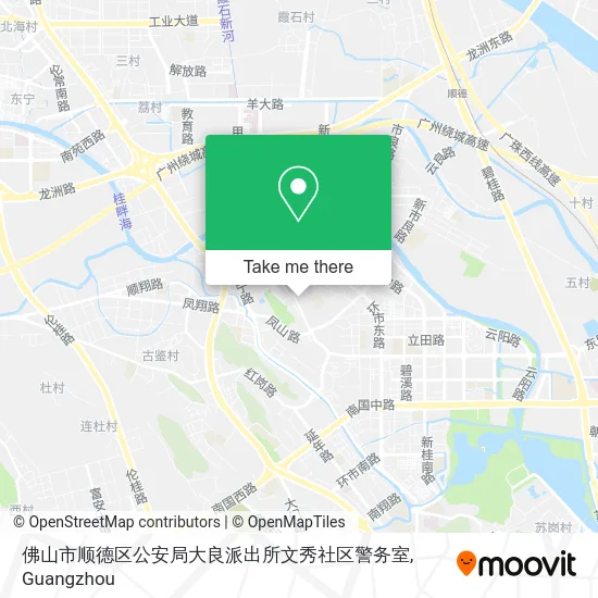 佛山市顺德区公安局大良派出所文秀社区警务室 map