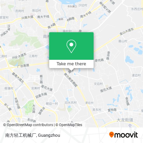 南方轻工机械厂 map