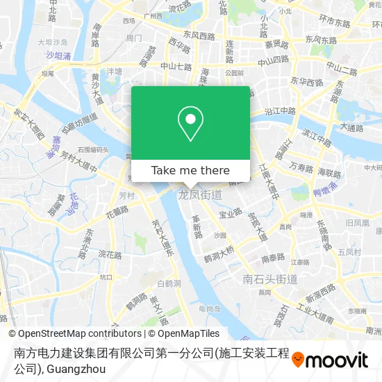 南方电力建设集团有限公司第一分公司(施工安装工程公司) map
