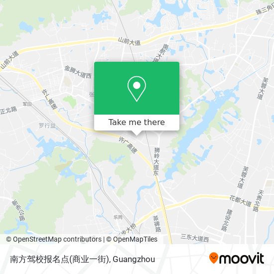 南方驾校报名点(商业一街) map
