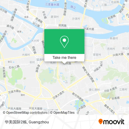 华美国际2栋 map