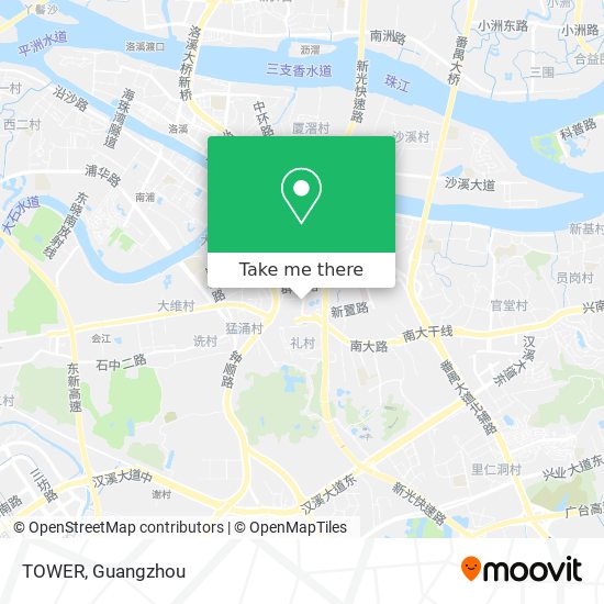 TOWER map