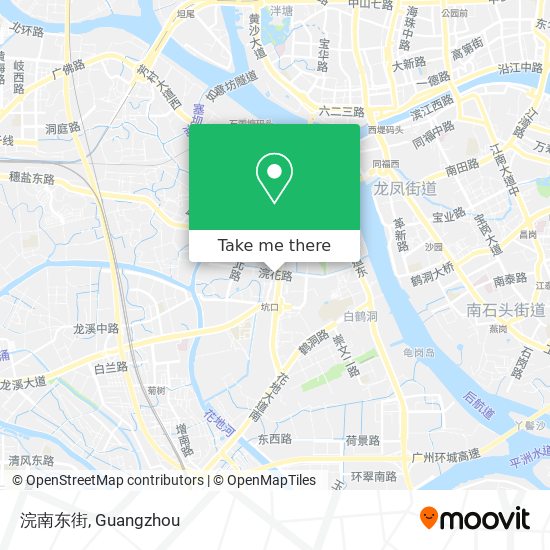 浣南东街 map