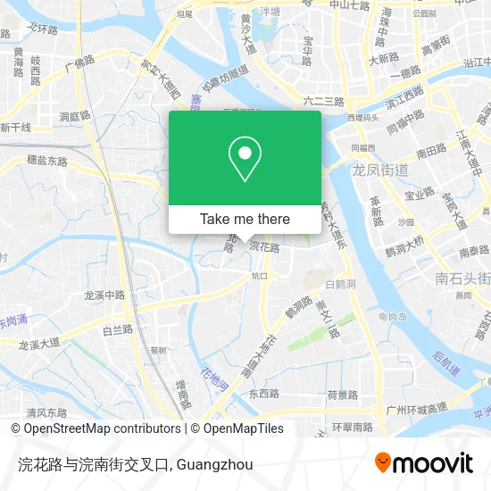 浣花路与浣南街交叉口 map