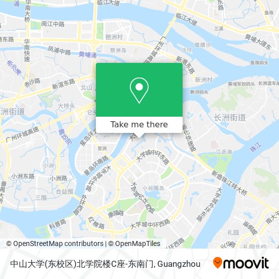 中山大学(东校区)北学院楼C座-东南门 map