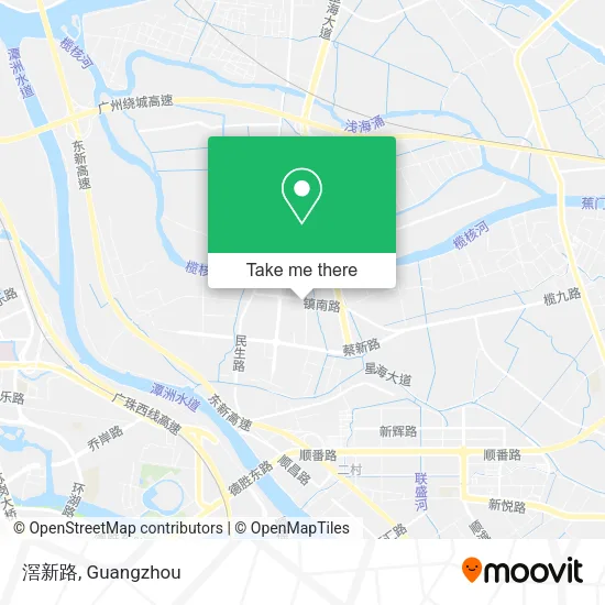 滘新路 map