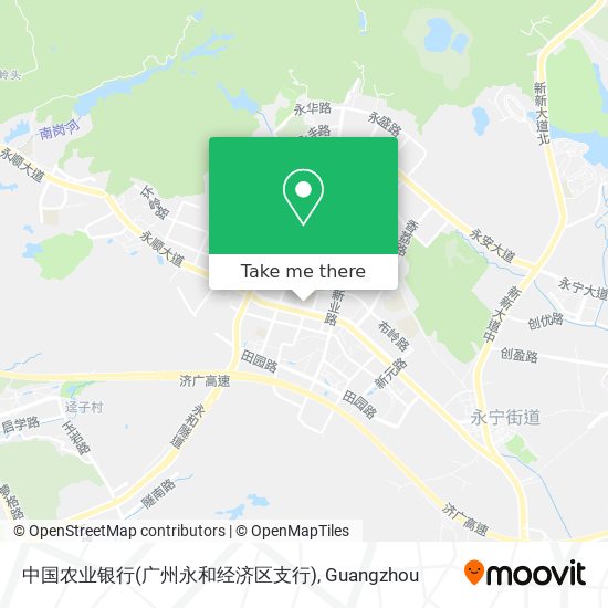 中国农业银行(广州永和经济区支行) map