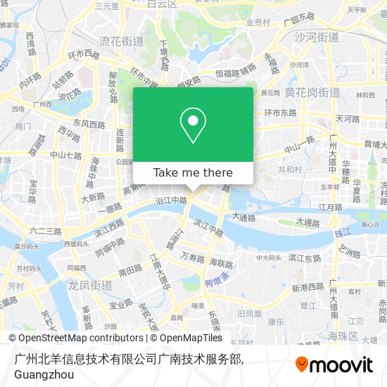 广州北羊信息技术有限公司广南技术服务部 map