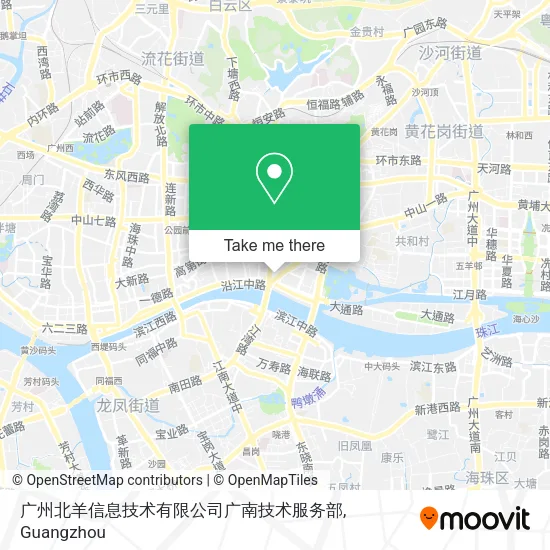 广州北羊信息技术有限公司广南技术服务部 map