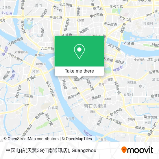 中国电信(天翼3G江南通讯店) map