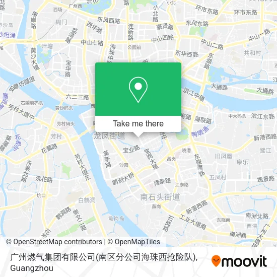 广州燃气集团有限公司(南区分公司海珠西抢险队) map