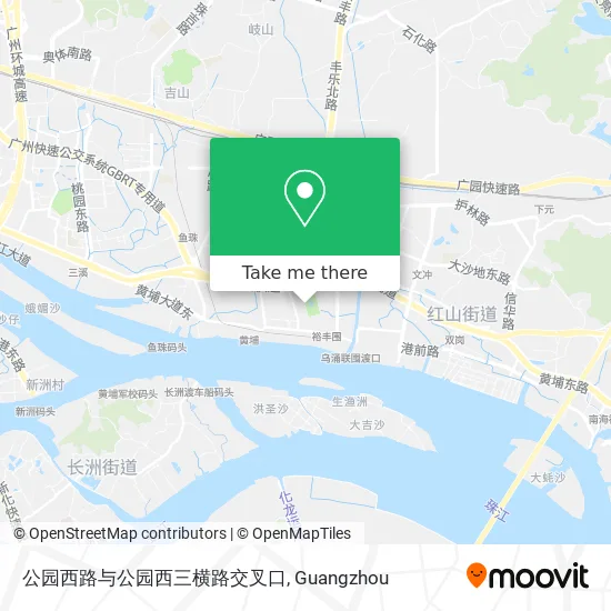 公园西路与公园西三横路交叉口 map