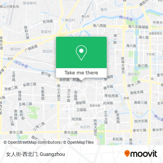 女人街-西北门 map
