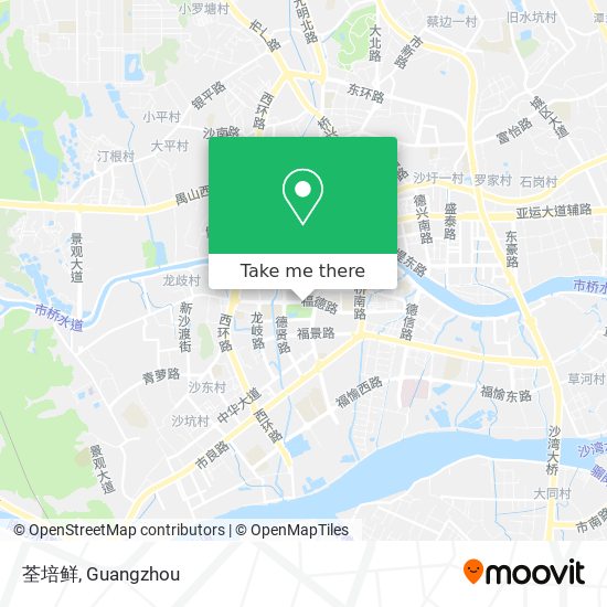 荃培鲜 map