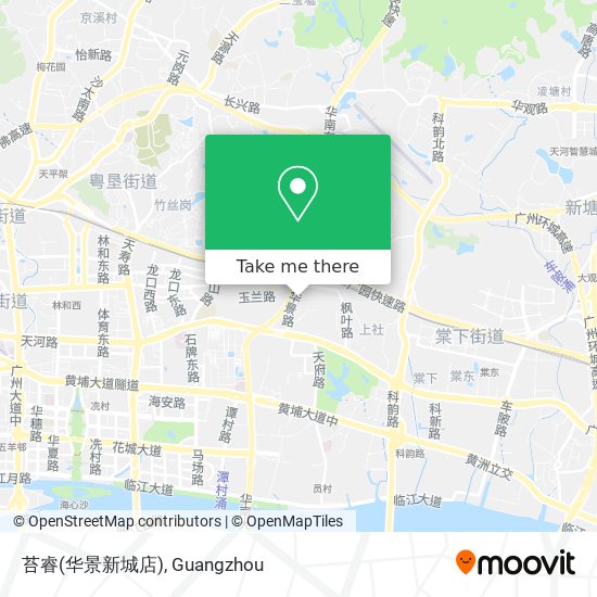 苔睿(华景新城店) map