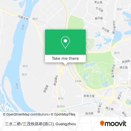 三水二桥/三茂铁路桥(路口) map