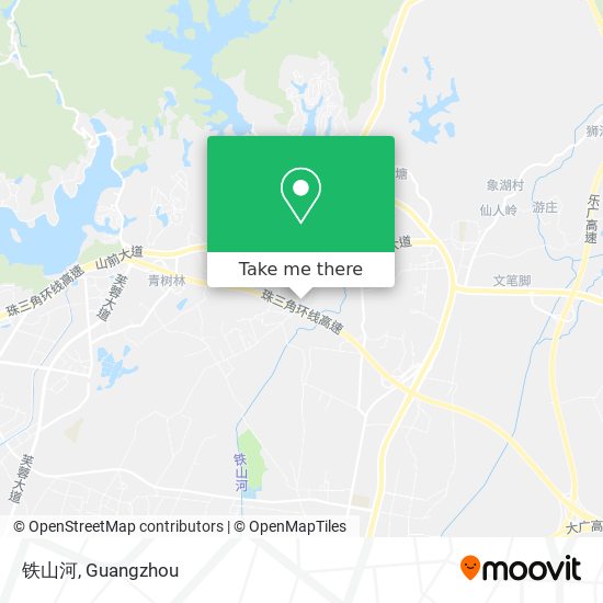 铁山河 map