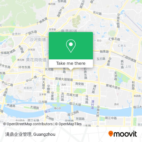 满鼎企业管理 map
