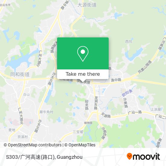 S303/广河高速(路口) map