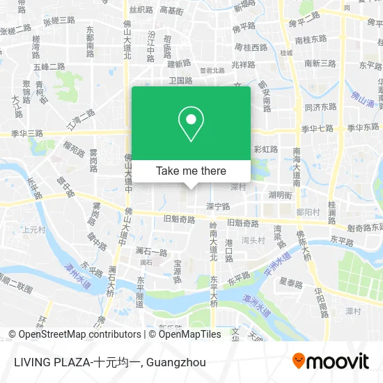 LIVING PLAZA-十元均一 map