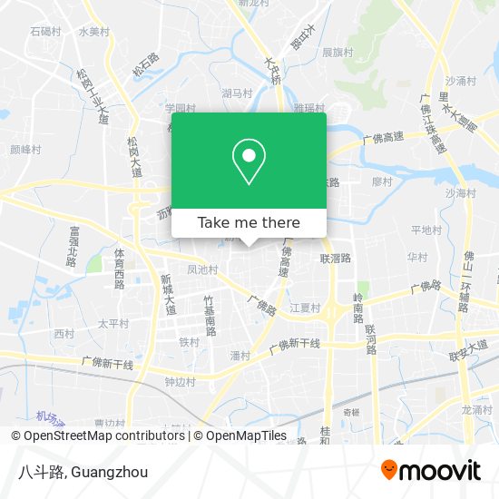 八斗路 map