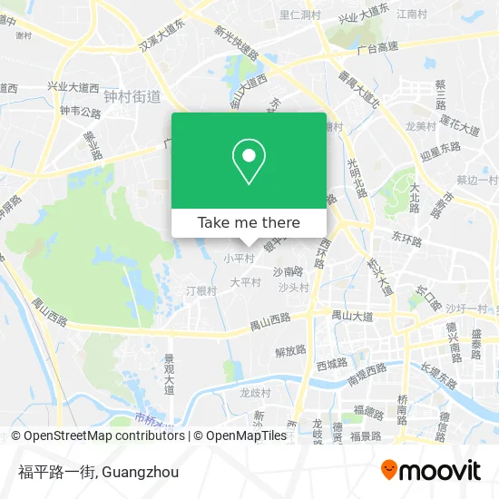 福平路一街 map