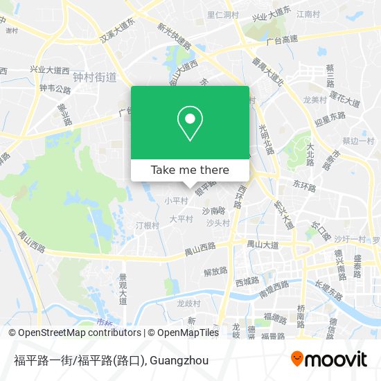 福平路一街/福平路(路口) map
