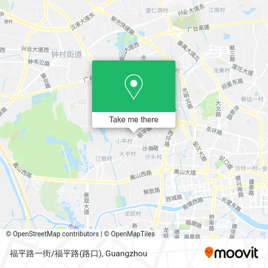 福平路一街/福平路(路口) map