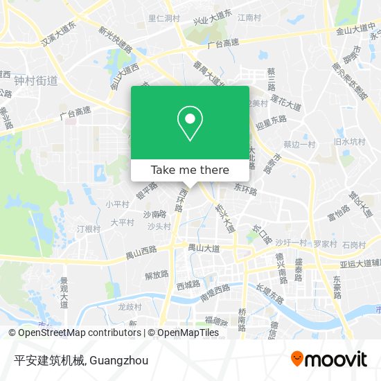 平安建筑机械 map