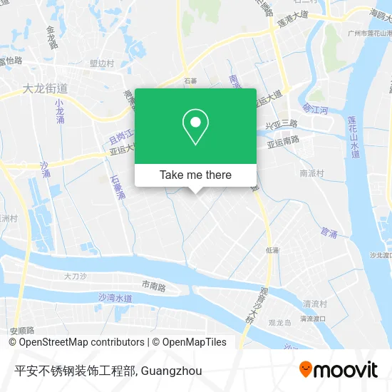 平安不锈钢装饰工程部 map