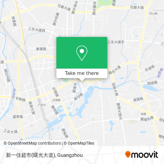 新一佳超市(曙光大道) map