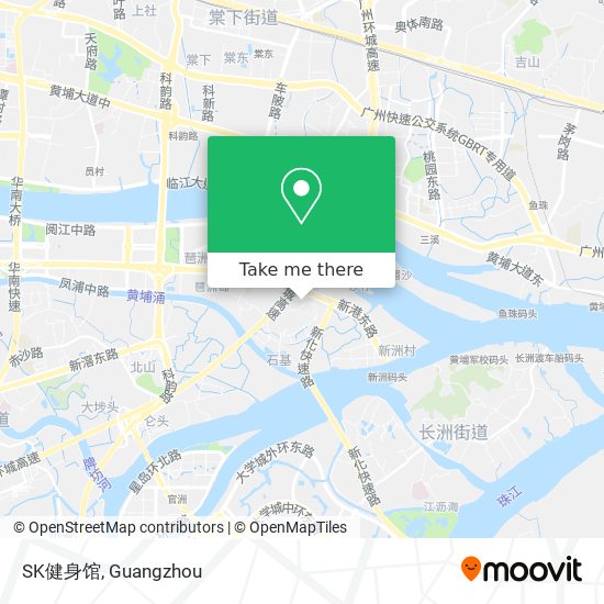 SK健身馆 map