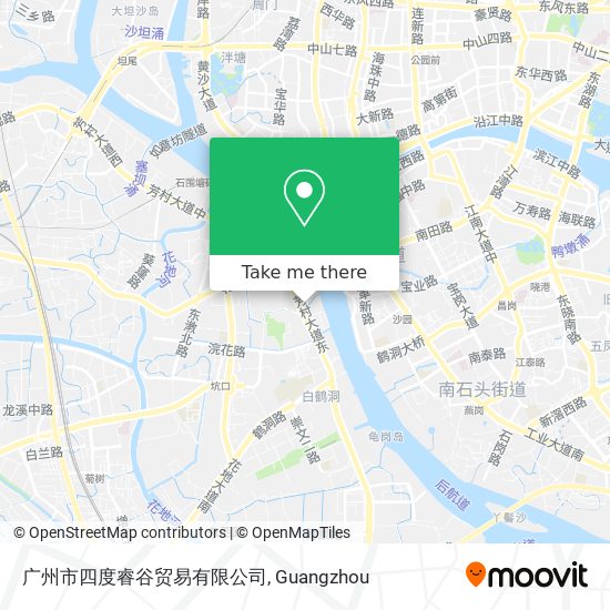 广州市四度睿谷贸易有限公司 map